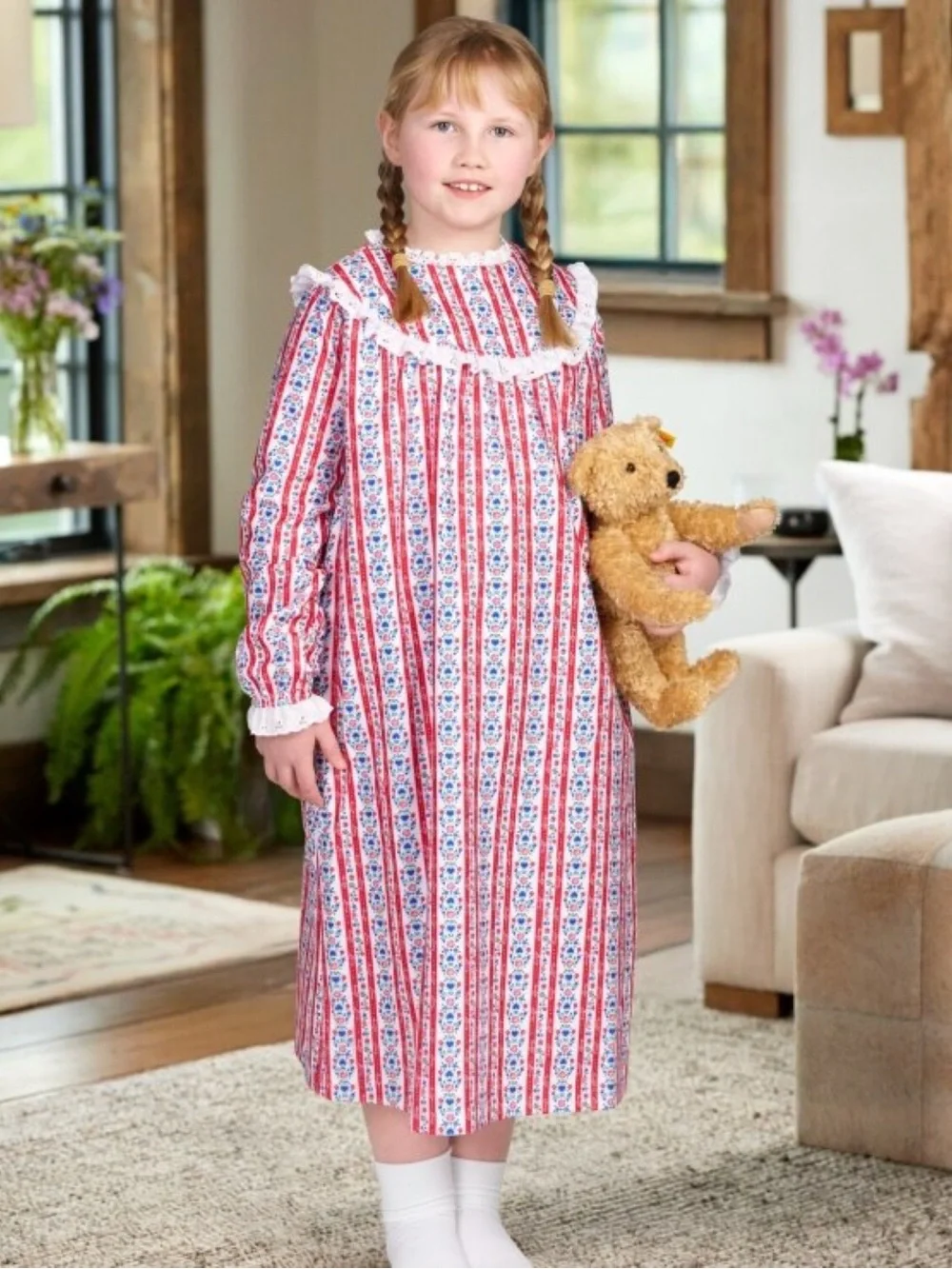 Lanz of Salzburg Lanz Tyrolean Nightgown